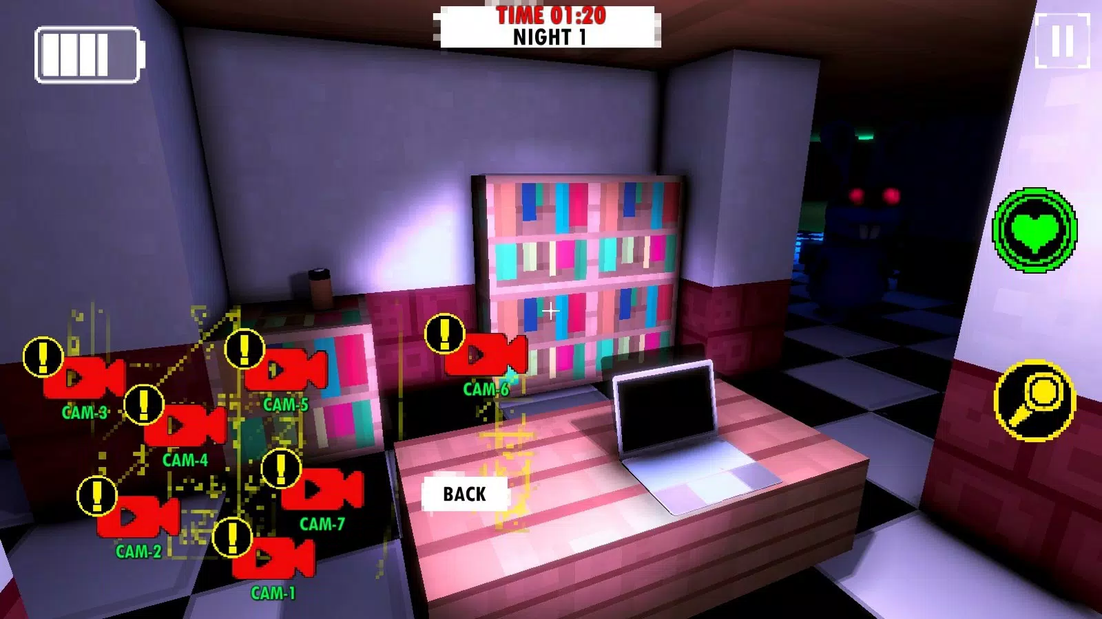 Five Nights at Freddy's - Gameplay Walkthrough Part 1 - Nights 1-2 (iOS,  Android) 