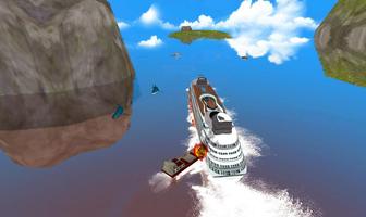 Симулятор корабля 2017 - Корабль Вождение Игры 3D скриншот 2