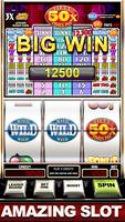 Slots Machine : Fifty Times Pay Free Classic Slots Affiche