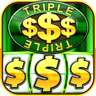 آیکون‌ Triple Gold Dollars