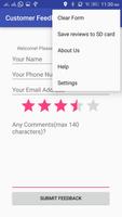 Customer Feedback captura de pantalla 2