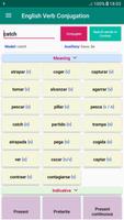 English verb conjugation screenshot 1