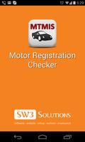 Motor Registration Checker Poster