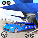 US Police Limo Car Transporter: Cargo Truck Games APK