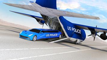 US Police Limo Car Transporter: Cargo Truck Games screenshot 3