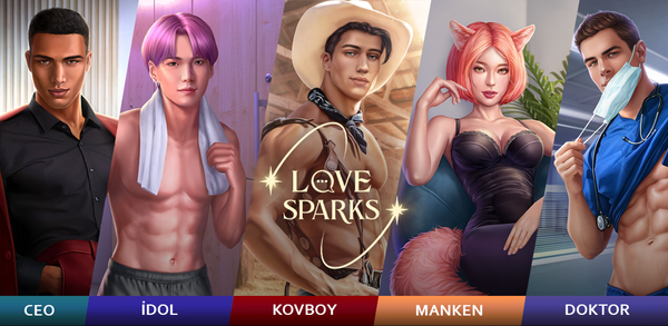 Love Sparks: Aşk Oyunları'i cihazınıza indirmek için kolay adımlar image