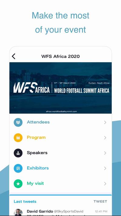 World Football Summit poster
