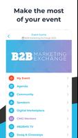 B2B Marketing Exchange Events Affiche