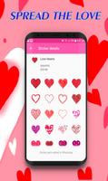Heart Love Stickers 截图 3