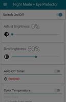 Night Mode + Eye Protector capture d'écran 1