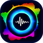 Music Wave Beat - Particle Video Status Maker icône