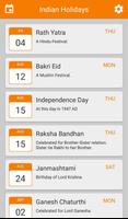 Indian Holidays 海報