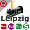 Leipzig Transport LVB DB time