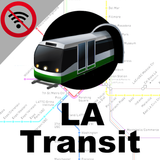 Icona Los Angeles LA Bus Metro Rail