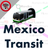 Mexico CDMX Metrobús STC Zeichen