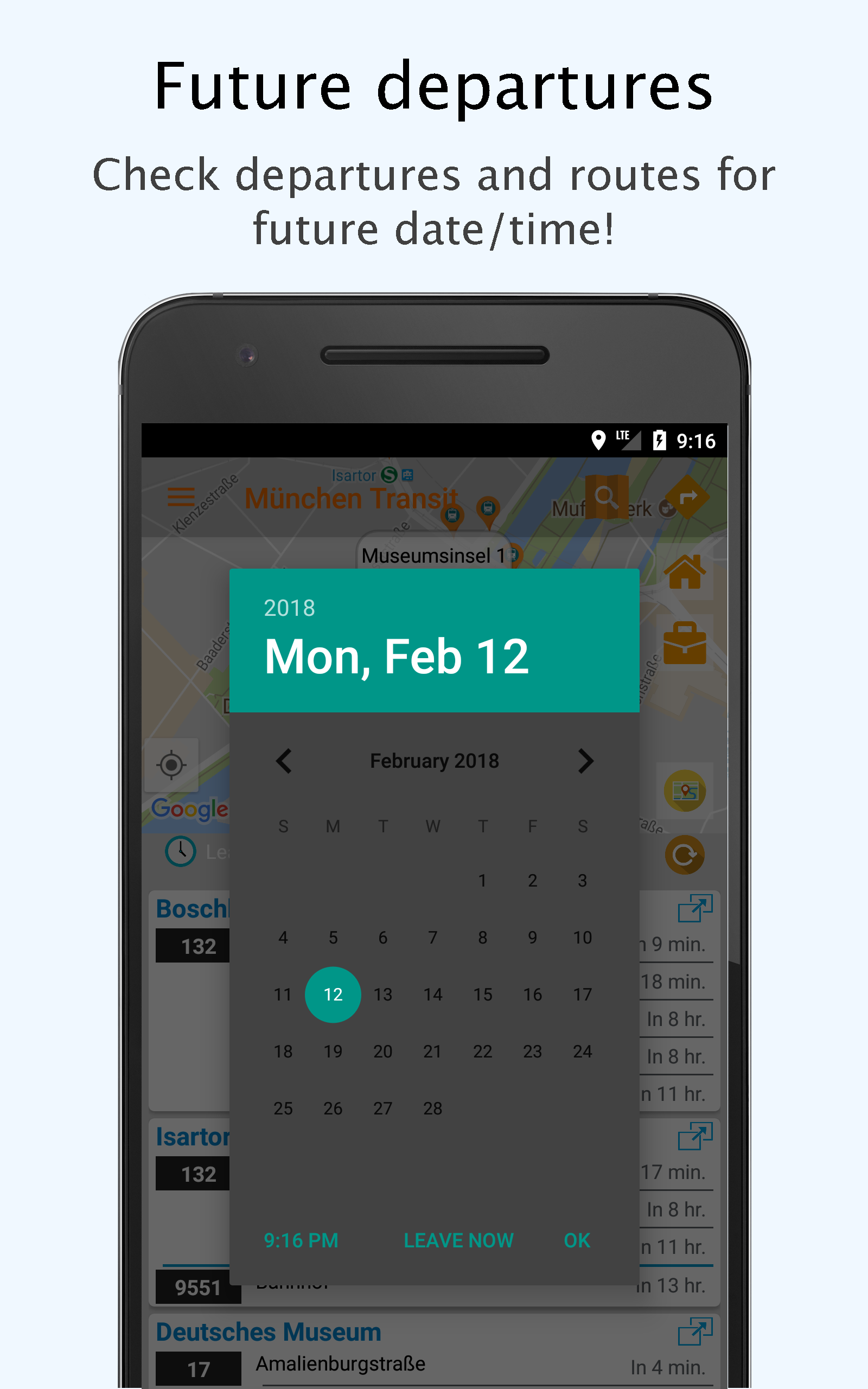 Munich Transport MVV MVG DB Bahn Bus Tram time map APK 3 ...