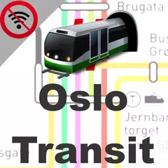 Oslo Ruter NSB departures maps