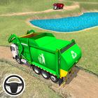 Garbage truck driver truck sim icône