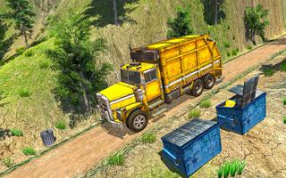 Garbage truck driver truck sim capture d'écran 2