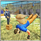 US Police Duty Army Training School Free 3D Games icône