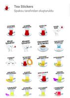 Tea Stickers for WA Affiche