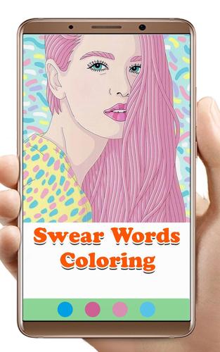 Download Color By Number Swear Words Coloring Book Of Adult For Android Apk Download