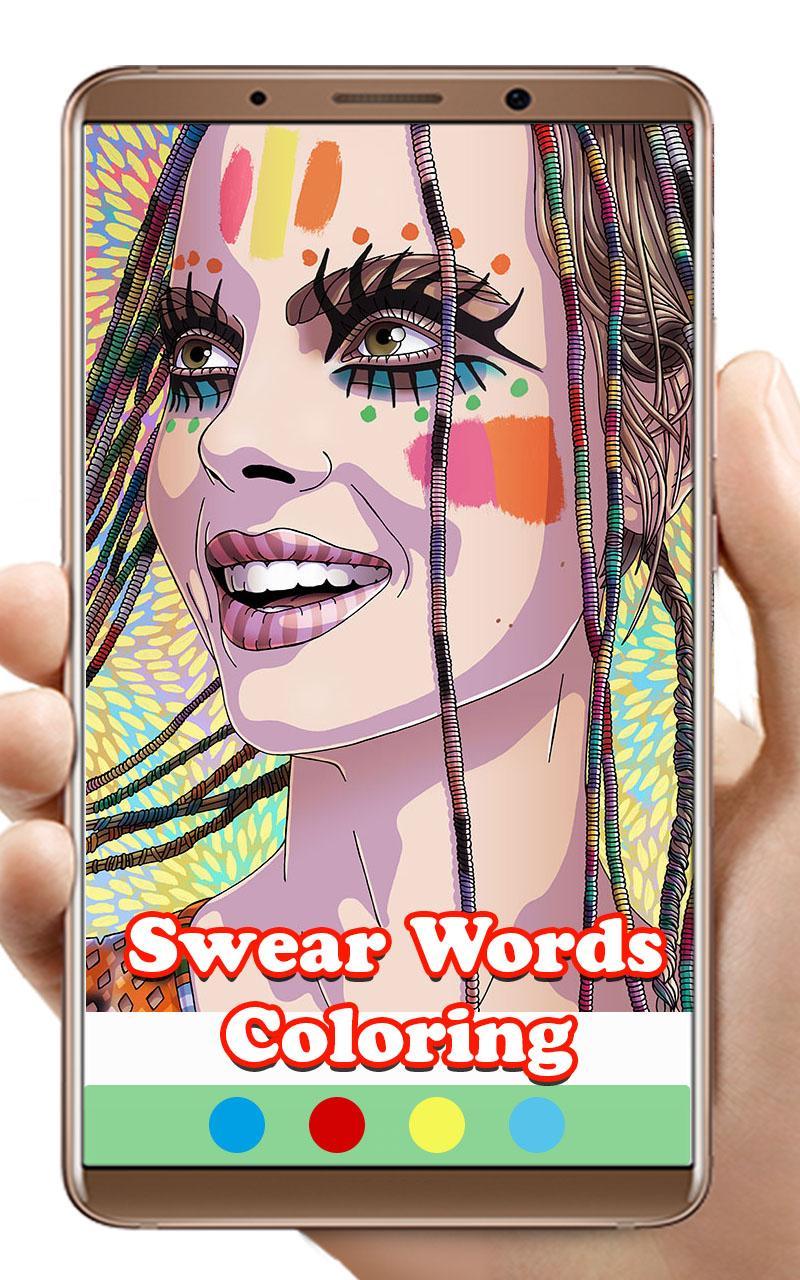 Download Swear Words Coloring Book Adult Color By Number For Android Apk Download