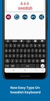 Swedish Keyboard screenshot 1