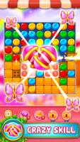 Match 3 Game Sweet Candy World ảnh chụp màn hình 2