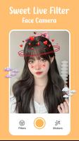 Sweet Live Filter Camera تصوير الشاشة 2