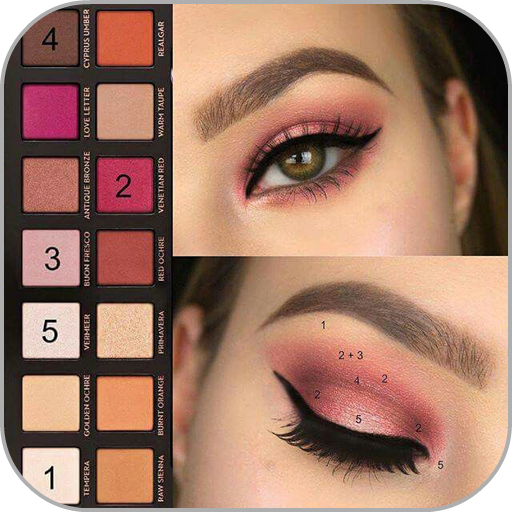 aprendo maquillaje (cara, ojo,