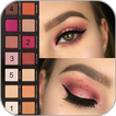 ik leer make-up (gezicht, oog,