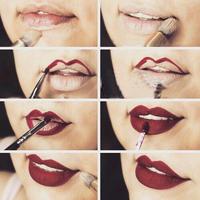 Step by step makeup (lip, eye, 스크린샷 1