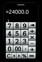 Calculator with 00 key capture d'écran 3
