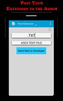 File extensions capture d'écran 2