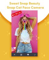 Sweet Snap Beauty - Snap Cat Face Camera captura de pantalla 1