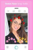 Poster Sweet Face Snap Selfie - Snap Cat Emoji Face