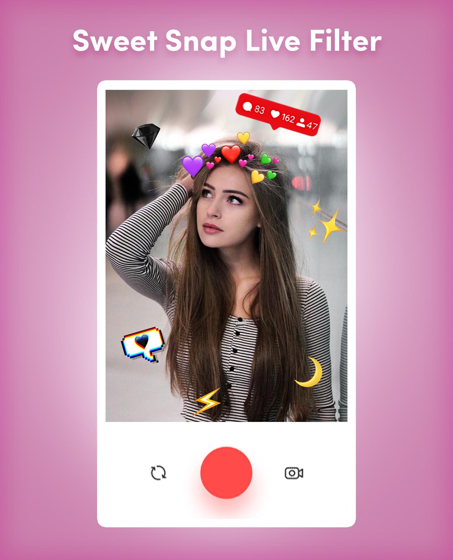 Sweet Snap Live Filter Snap Cat Face Camera For Android Apk Download