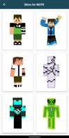 پوستر Ben Alien Skins for Minecraft