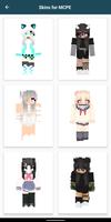 Girls Skins for Minecraft PE plakat