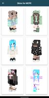 Girls Skins for Minecraft PE ảnh chụp màn hình 1