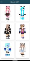 Girls Skins for Minecraft PE ảnh chụp màn hình 2