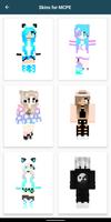 Kawaii Skins for Minecraft PE Affiche