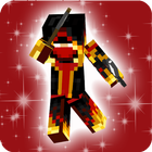 Ninja Skins for Minecraft PE Zeichen