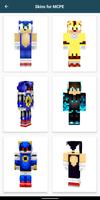 Soni Skins for Minecraft PE Screenshot 1