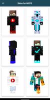 برنامه‌نما Youtuber Skins for Minecraft عکس از صفحه