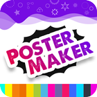Icona poster maker: crea poster fant