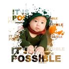 Typography Photo Frames-icoon