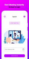 Sparsh India's Instant Video Meeting App Affiche