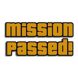 MISSION PASSED! Button icon
